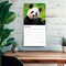 Giant Pandas | 2026 12 x 24 Inch (Hanging) Monthly Square Wall Calendar | Plastic-Free